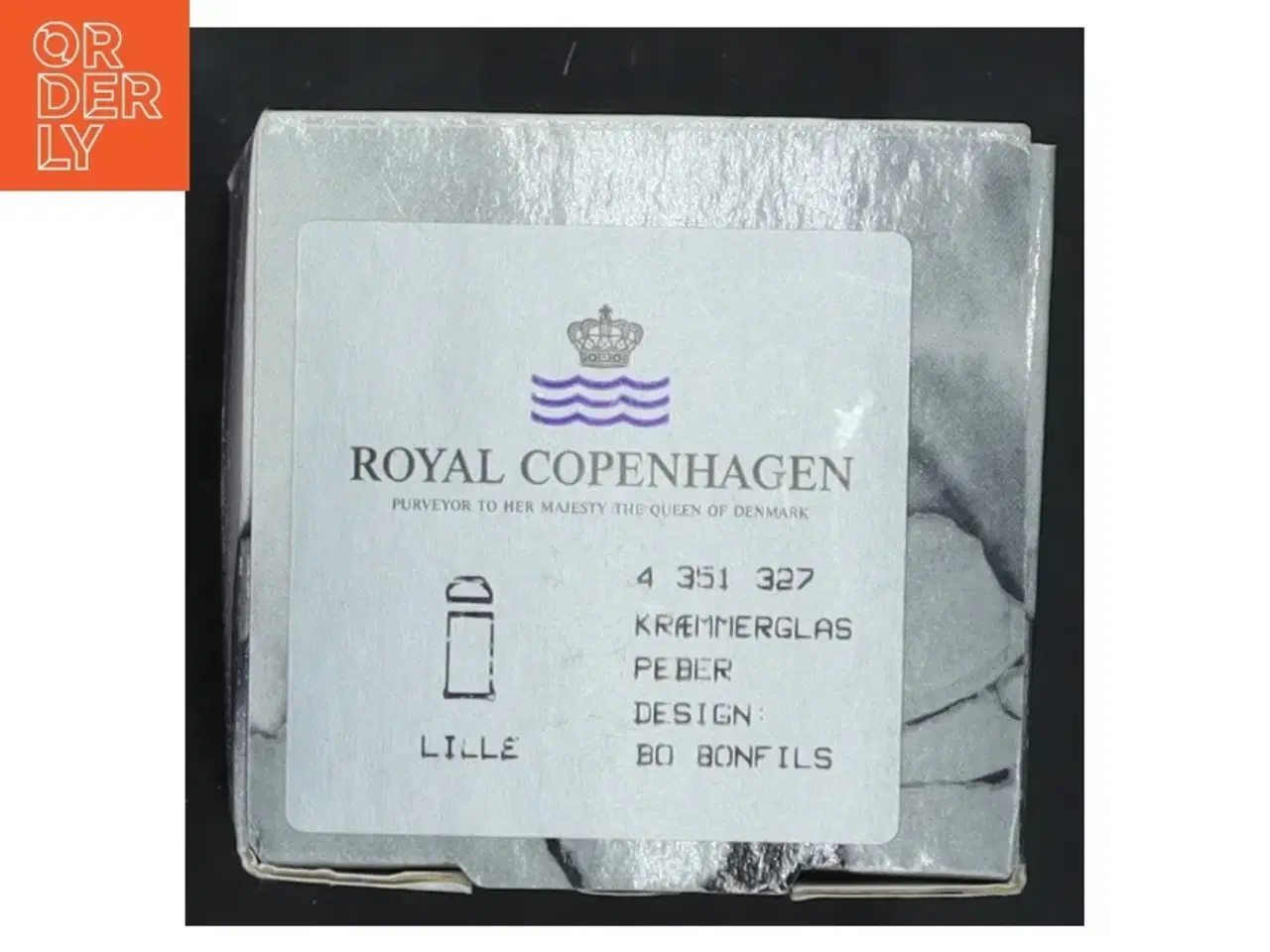 Billede 4 - Royal Copenhagen krydderiglas (str. 11x6 cm)