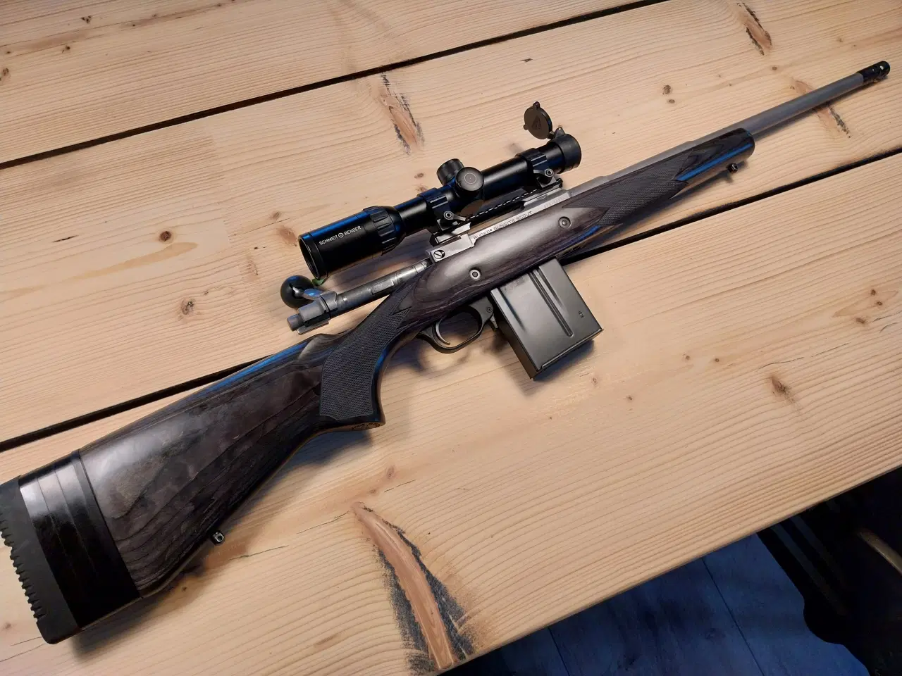 Billede 1 - Ruger Gunsite Scout 308 win. Links