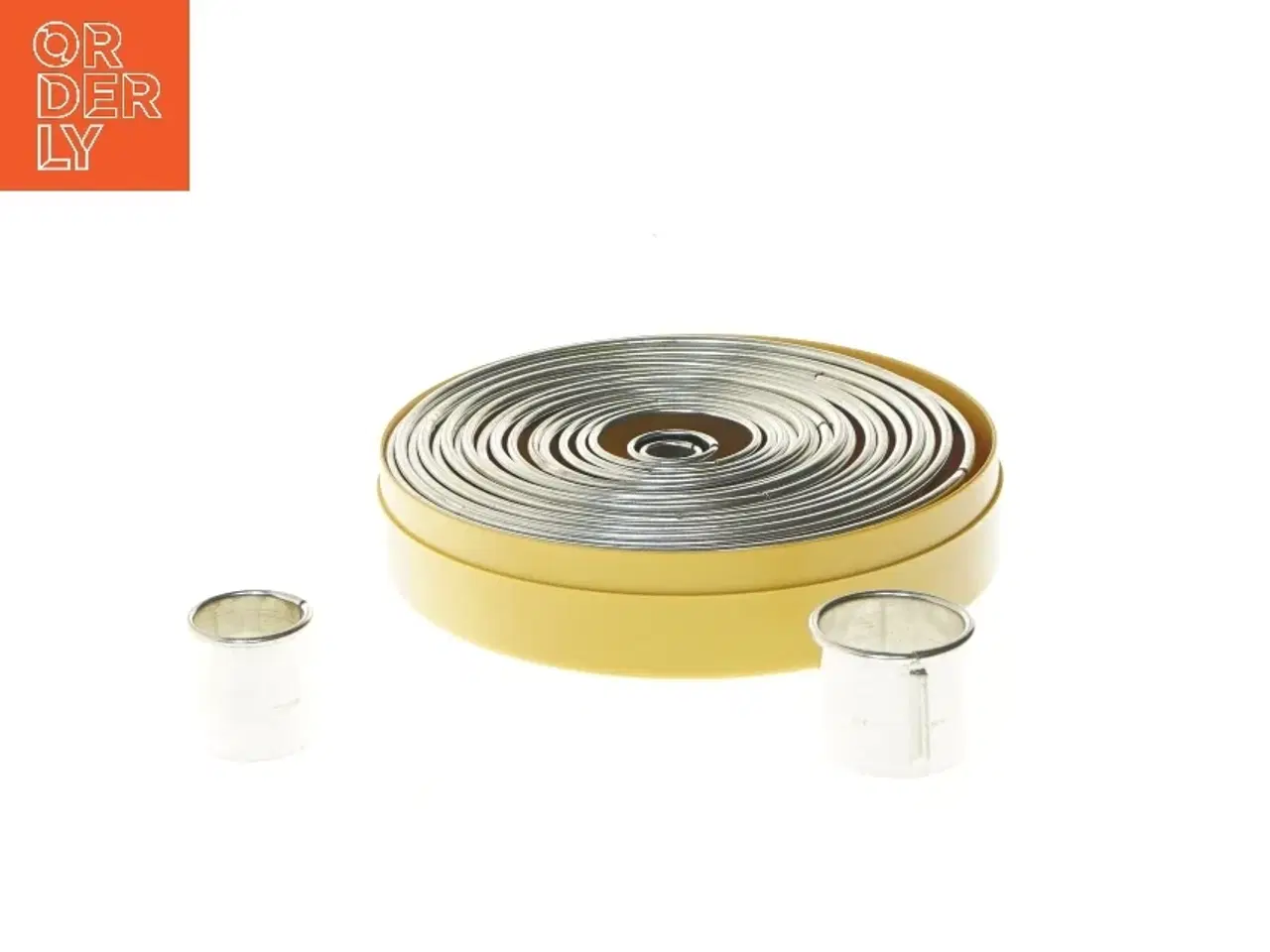 Billede 5 - Rund metal æske (str. 15,5 cm)