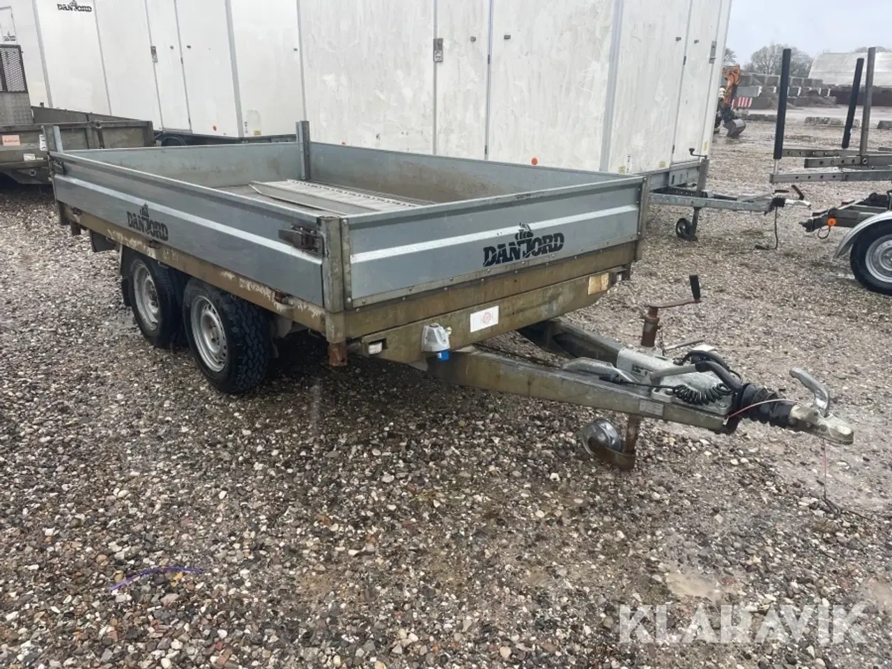 Billede 3 - Tiptrailer Hapert 3500 med slisker