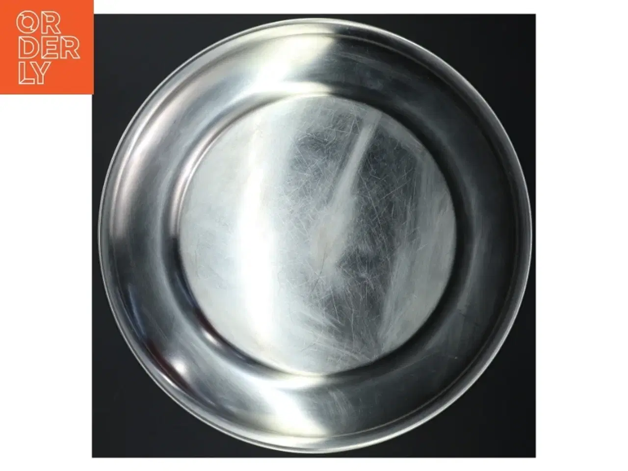 Billede 1 - Stort metalfad (str. Ø. 32 cm)