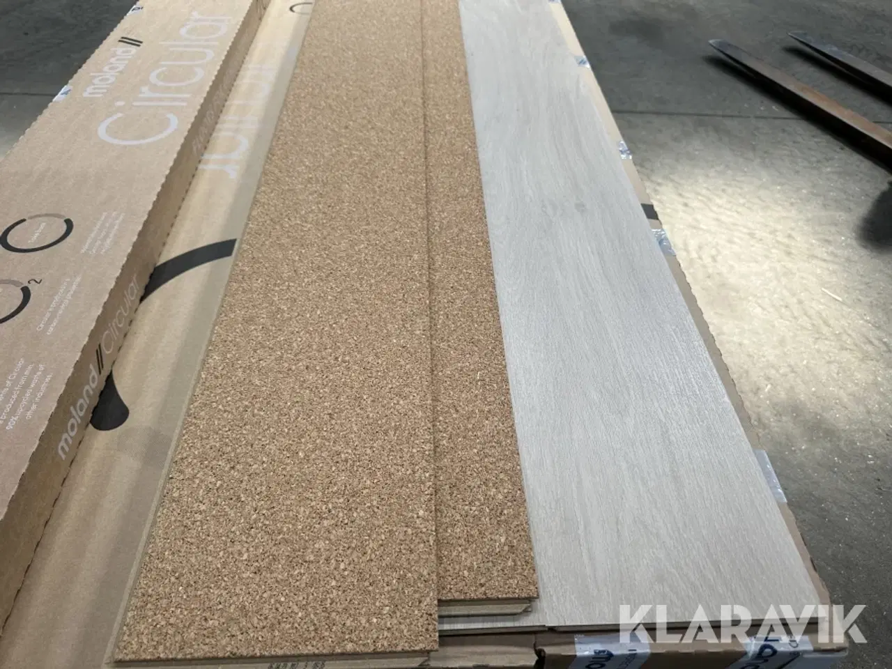 Billede 6 - Moland Oak Cork Plank Northern White 52,32m2