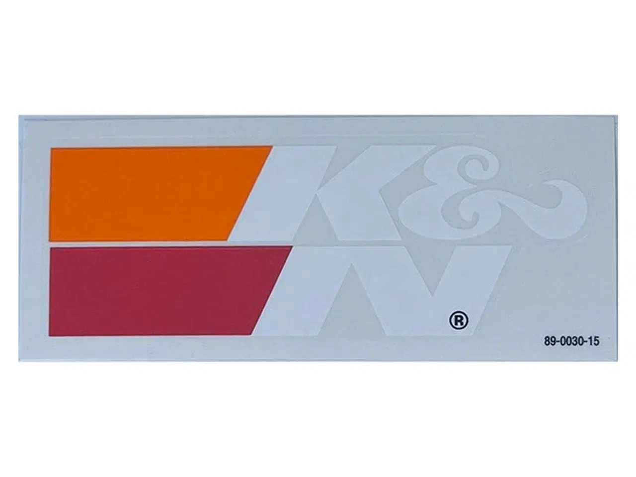Billede 1 - K&N klistermærke logo