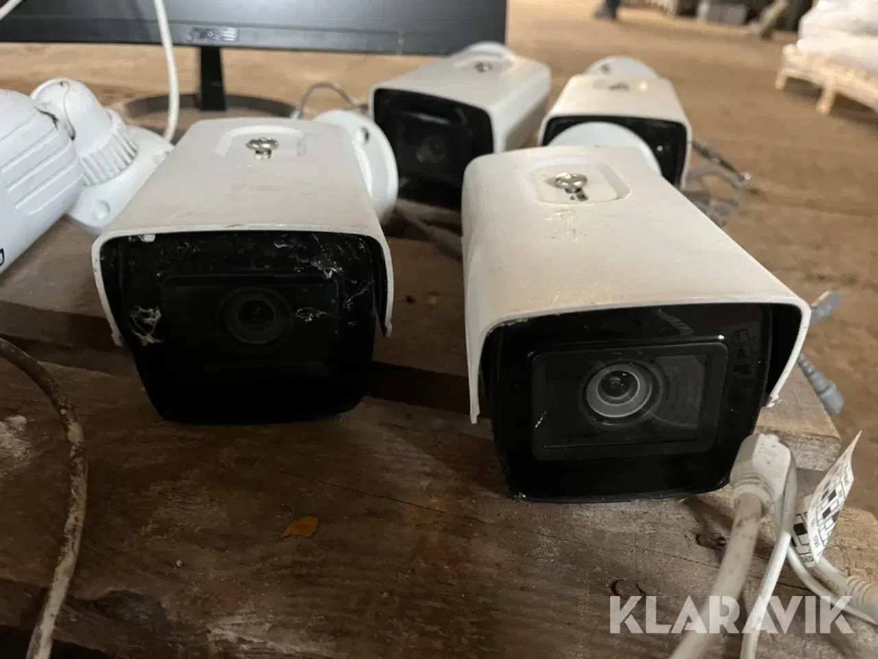 Billede 10 - Komplet overvågningssystem 8 kameraer, skærm og harddisk