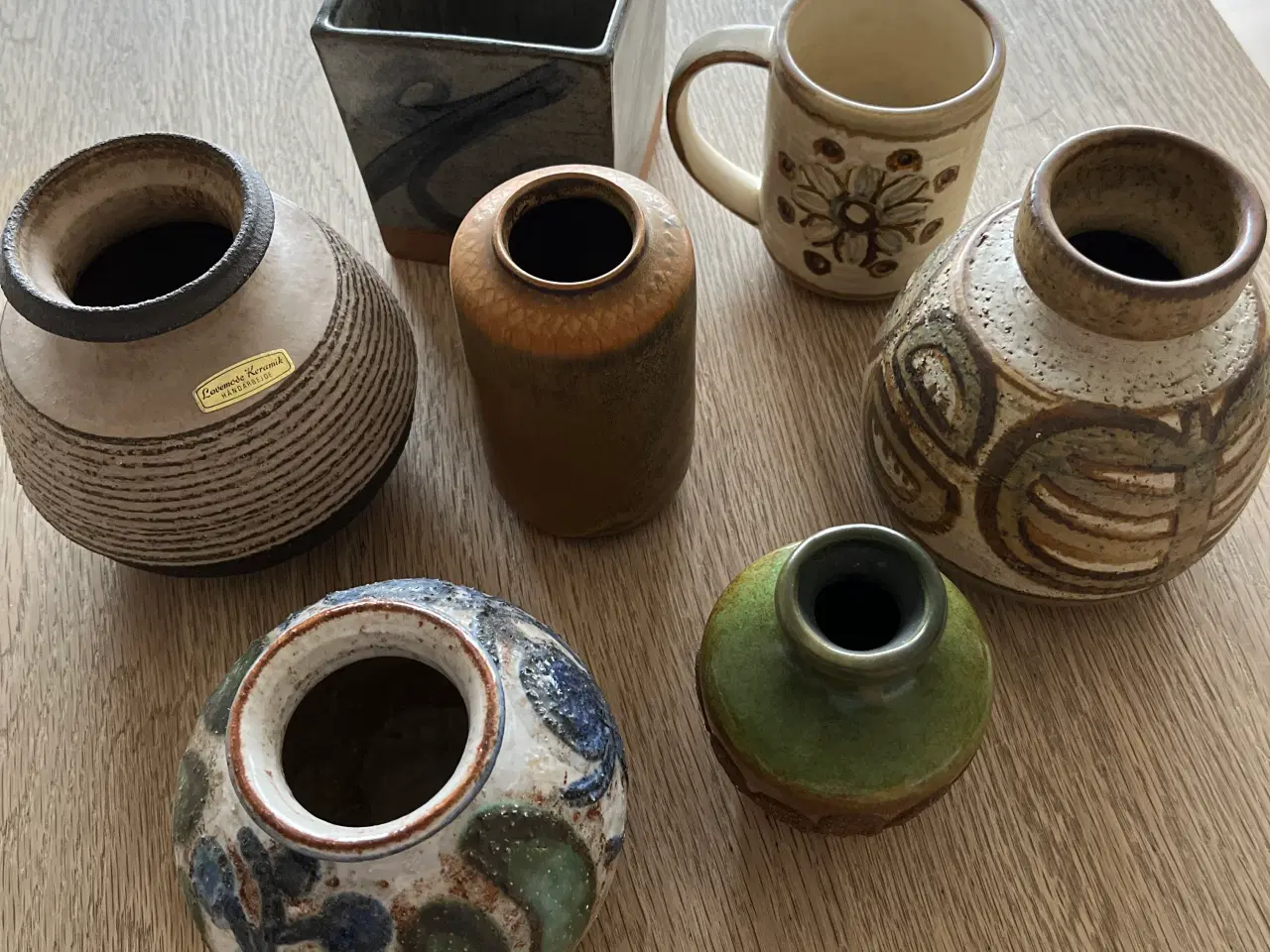 Billede 1 - Retro Søholm m.fl. keramik vaser