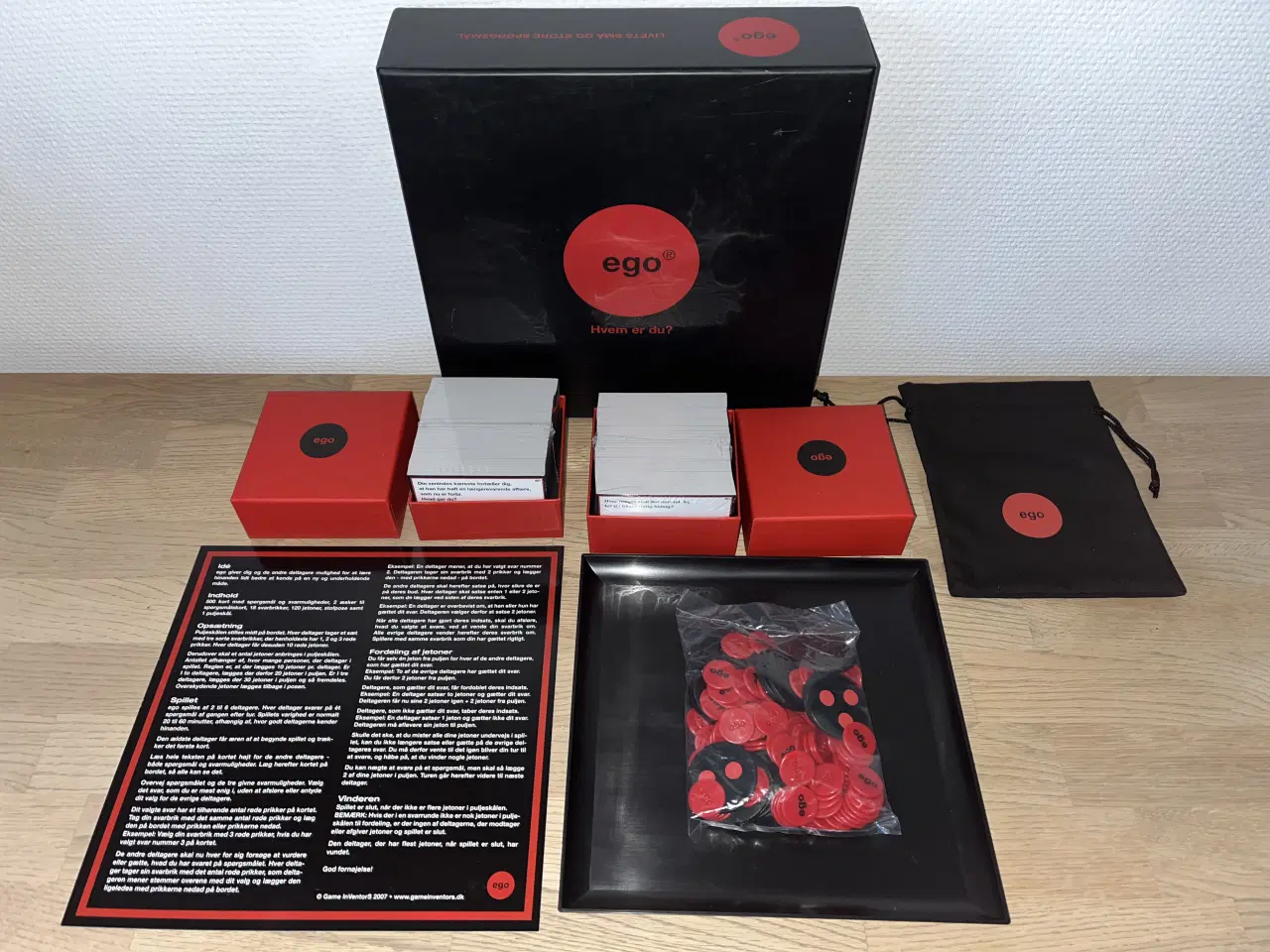 Billede 3 - HELT NYT - EGO rød (nypris: 300 kr.)