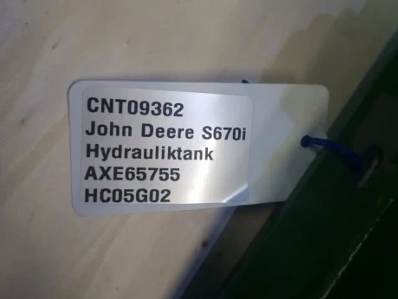 Billede 8 - John Deere S670 Hydrauliktank AXE65755