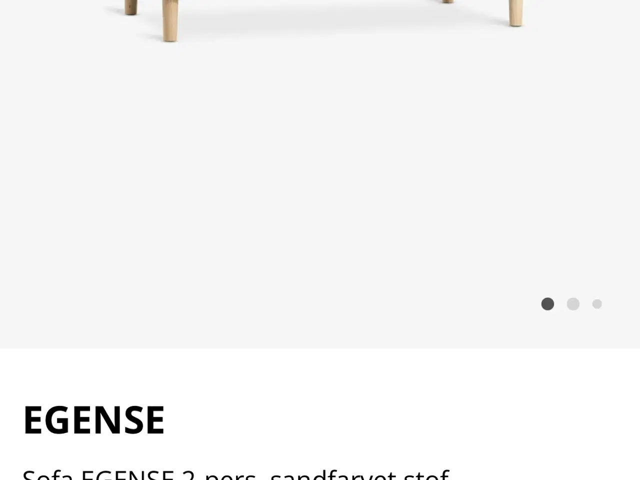 Billede 2 - Sofa 2 personers