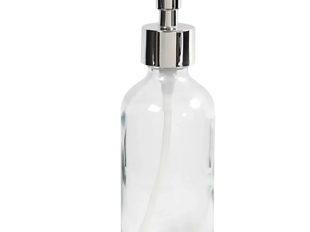 Billede 1 - Elegant Sæbedispenser i Klar Glas - 230 ml