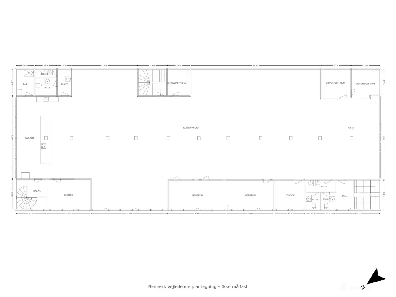 Billede 20 - KONTOR/SHOWROOM MED UDSIGT NÆR AMAGER STRAND OG BYEN
