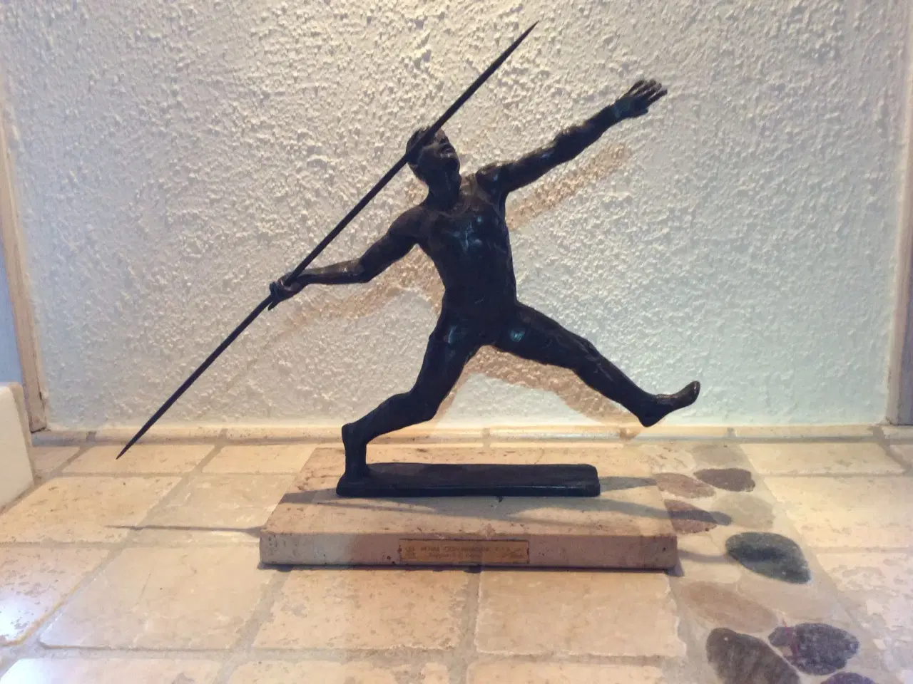 Billede 3 - Bronce figur spydkaster