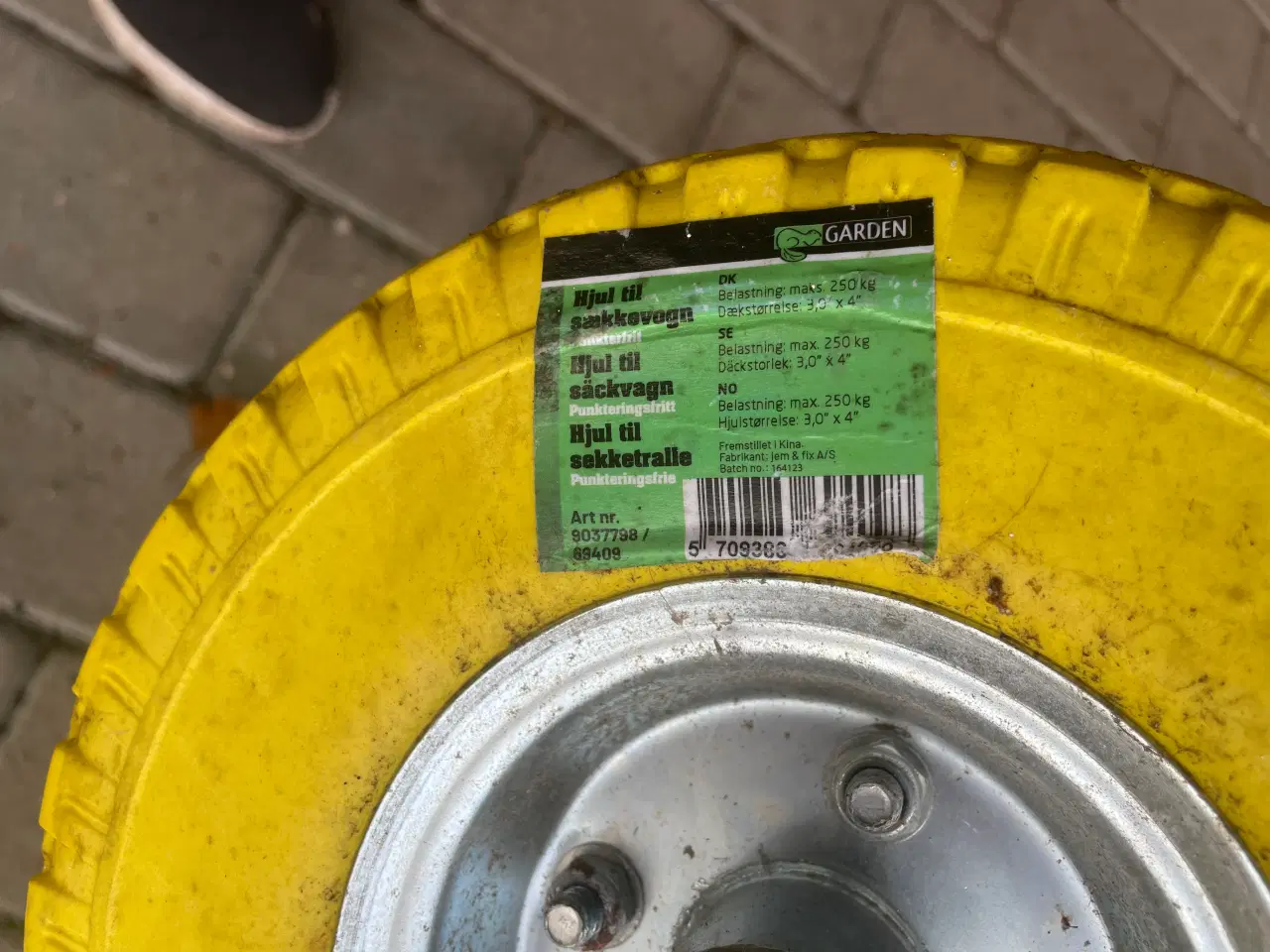 Billede 2 - Sækkevogn 150 KG brugt køre godt