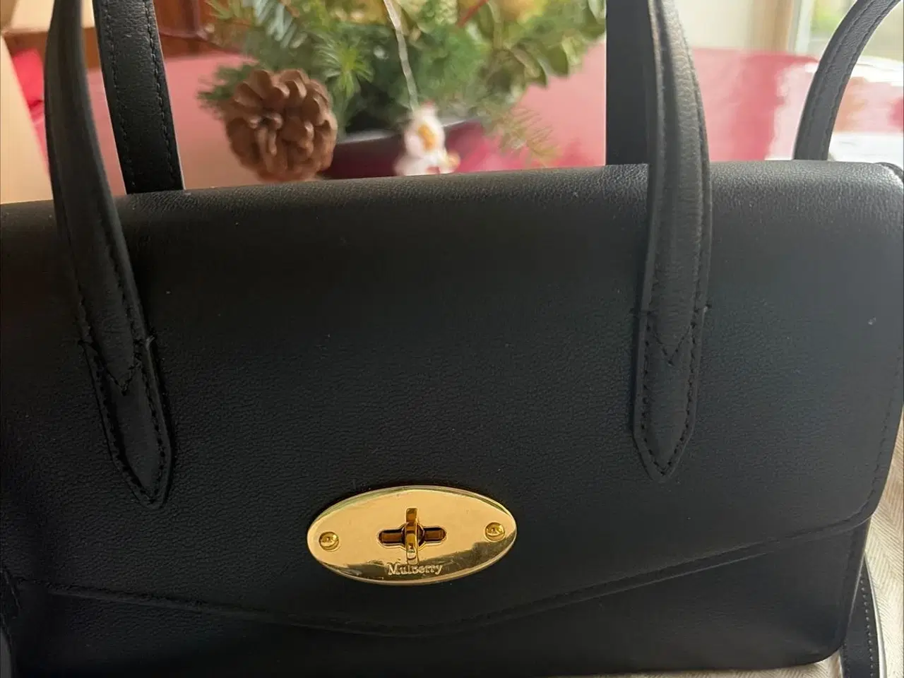 Billede 3 - Mulberry taske NY small Darley top handle sort