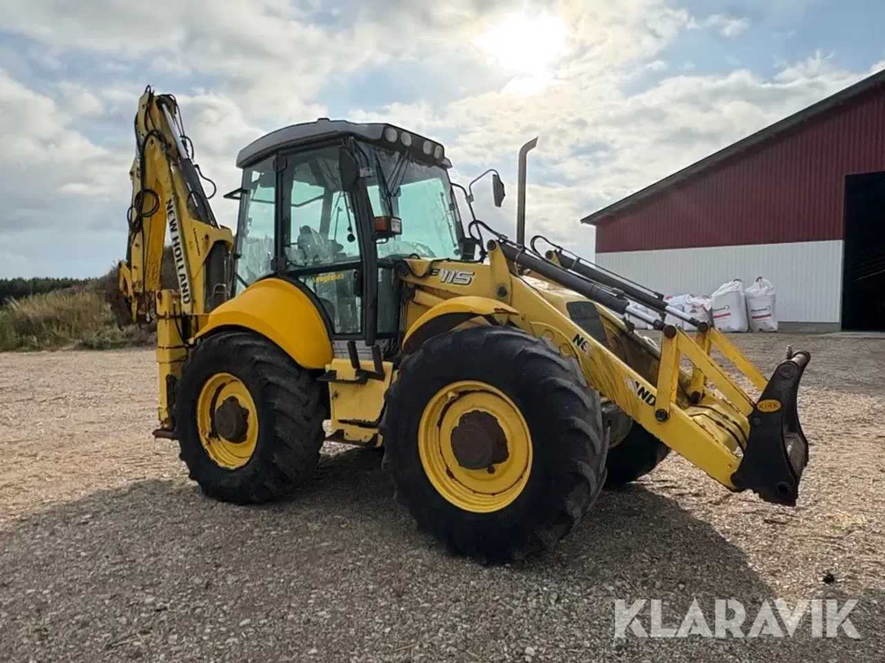 Billede 4 - Rendegraver New Holland B 115