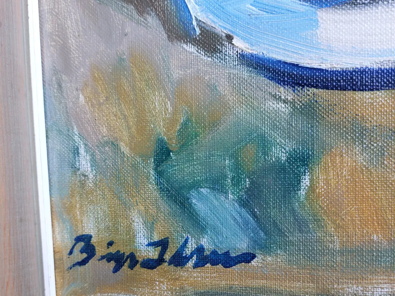 Billede 3 - BØRGE IBSEN - ( 1913 - 2002 ) - oliemaleri