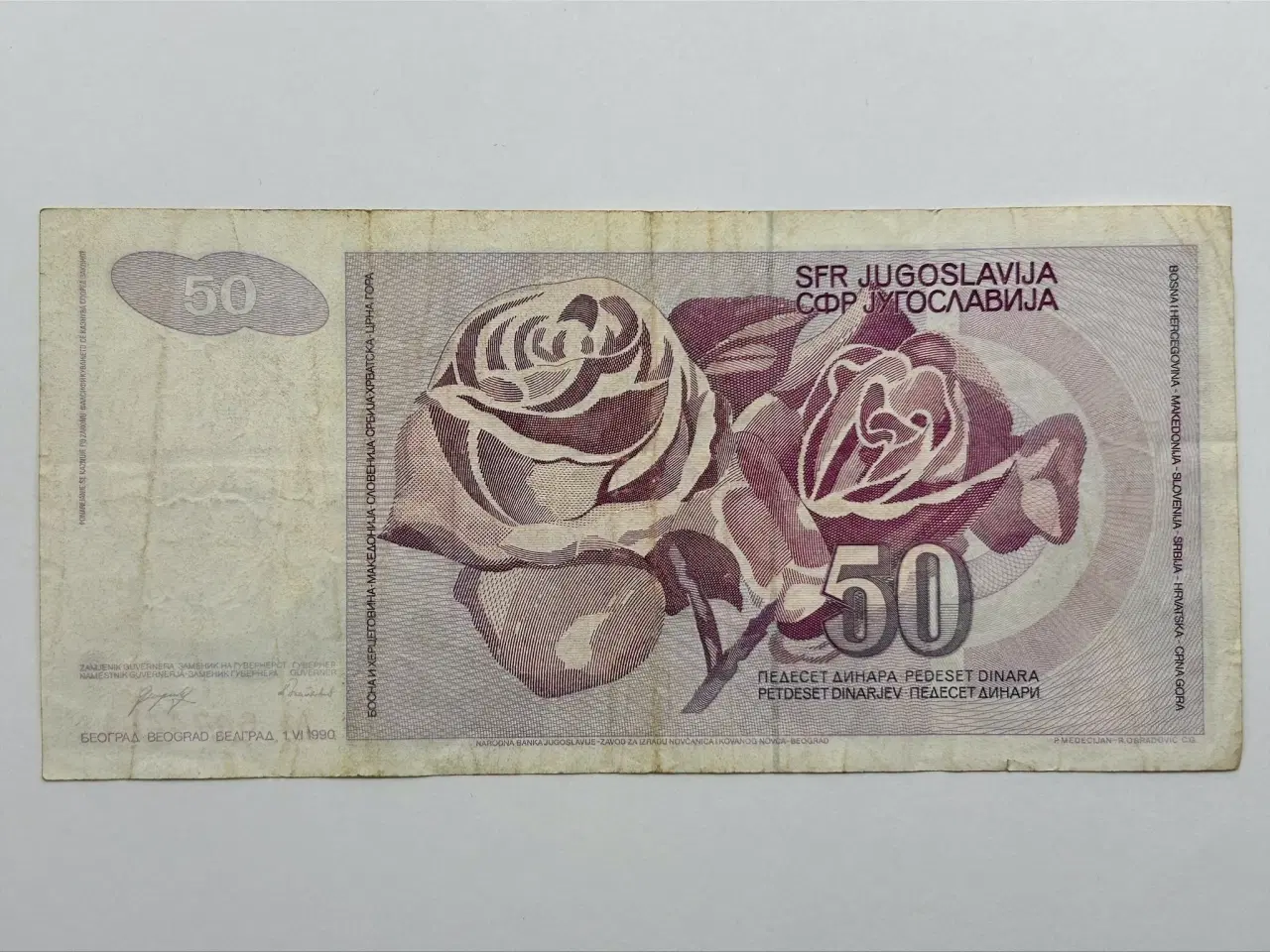 Billede 2 - 50 Dinara Yugoslavia