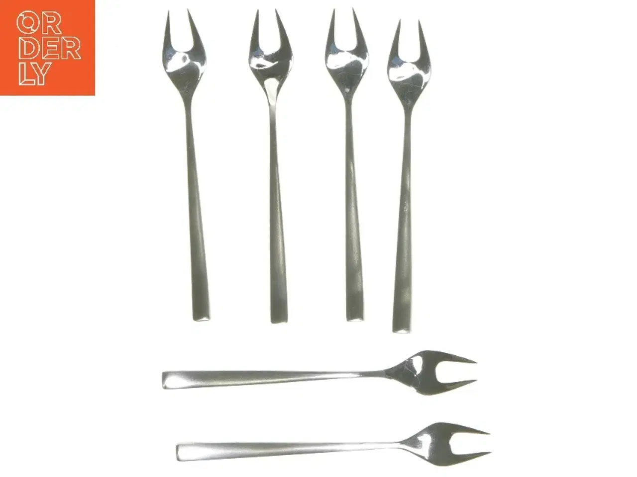 Billede 1 - 6 sildegafler fra Lundtofte - 14 cm