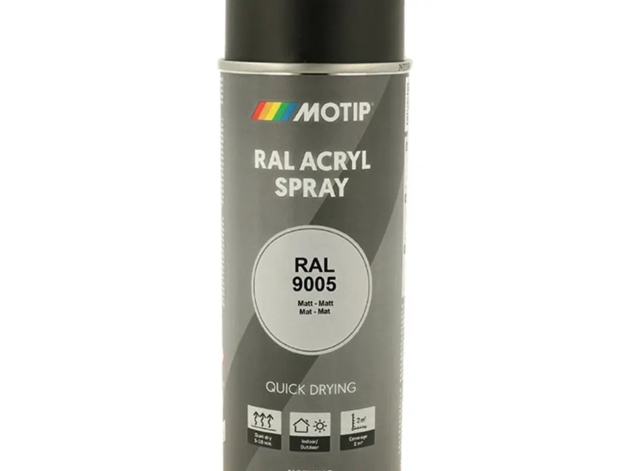 Billede 1 - Motip Ral 9005 matt deep black