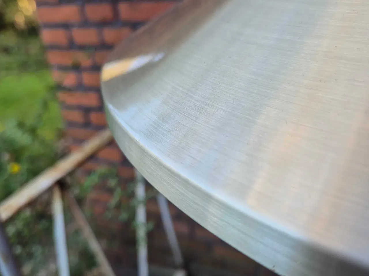 Billede 18 - Virkelig fin messinglampe med god lyseffekt 