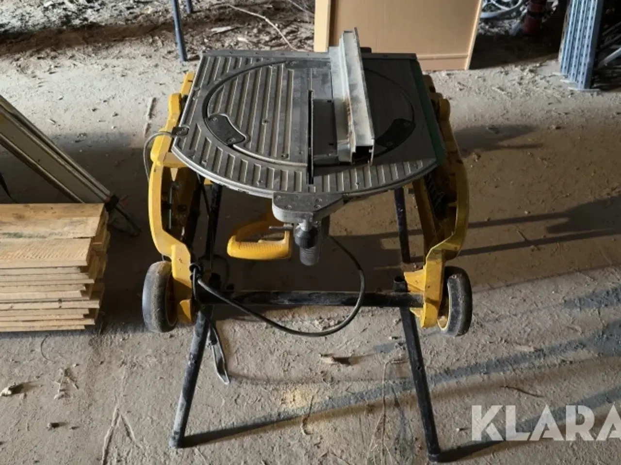 Billede 3 - DeWalt DW705-XC – Geringssav med udtræk Dewalt Dw705