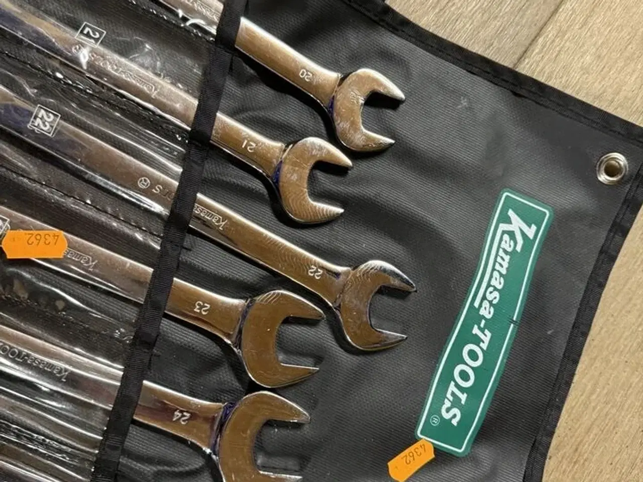 Billede 4 - Ringgaffelnøglesæt KANSAS TOOLS