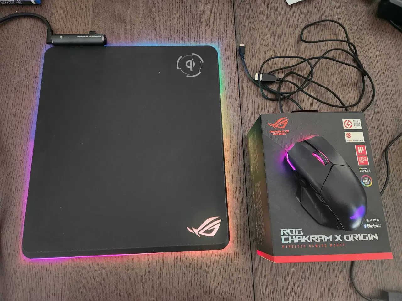 Billede 1 - ASUS ROG Chakram X Origin Trådløs Gaming Mus 
