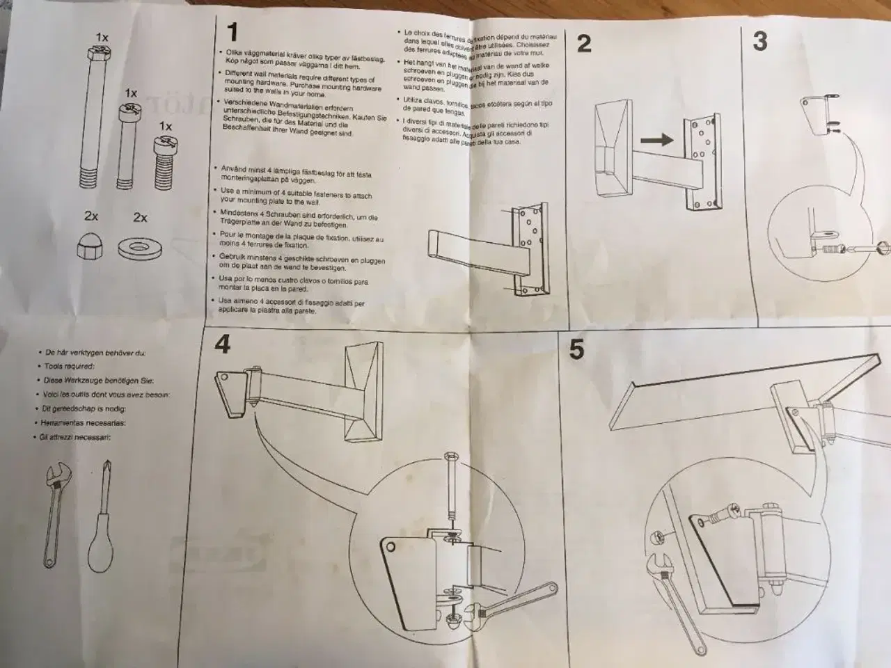 Billede 4 - Tv ophæng til væg