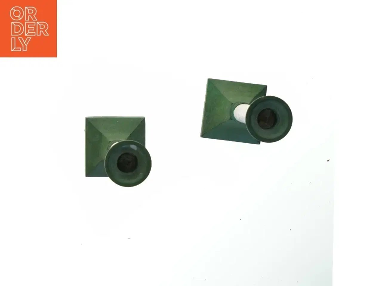 Billede 2 - Sæt lysestager (str. 20 cm)