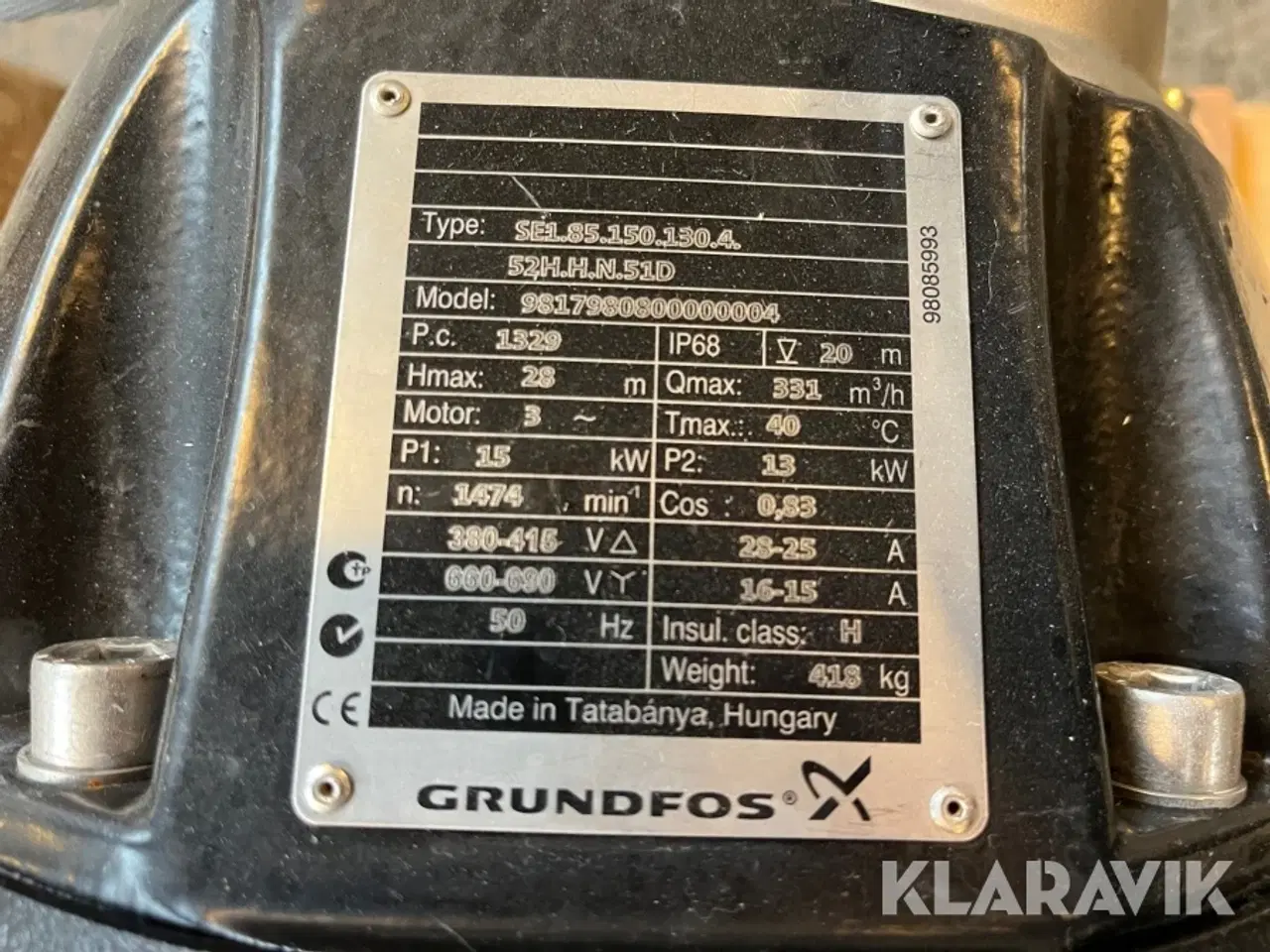Billede 5 - Pumpe Grundfos