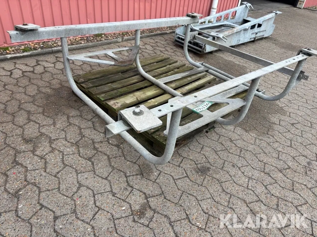 Billede 3 - Reservehjulophæng til under trailer - galvaniseret