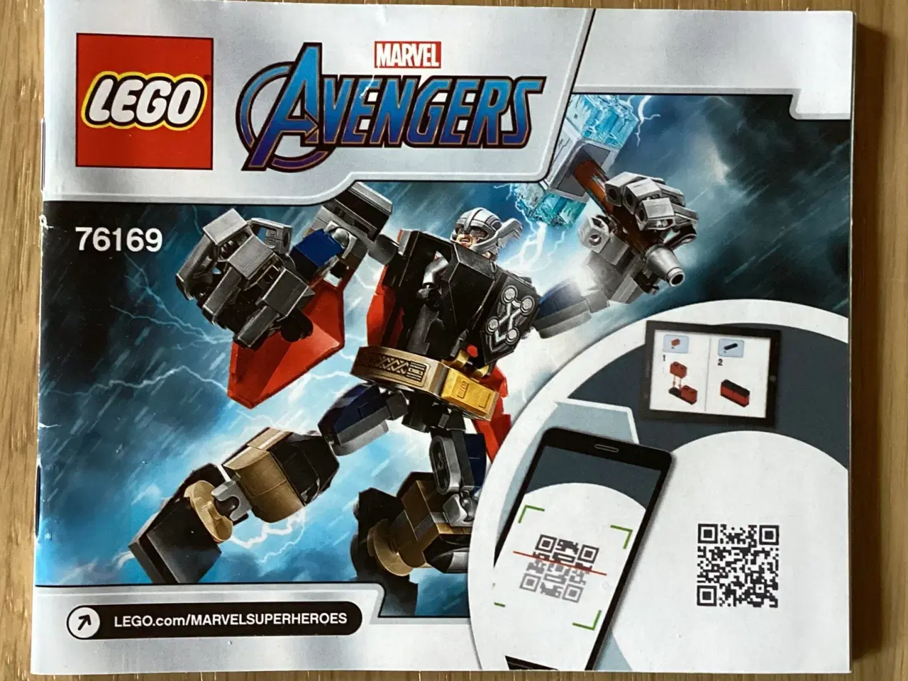 Billede 1 - SOLGT.  Lego 76169, Thors Kamp-robot/ Mechrustning