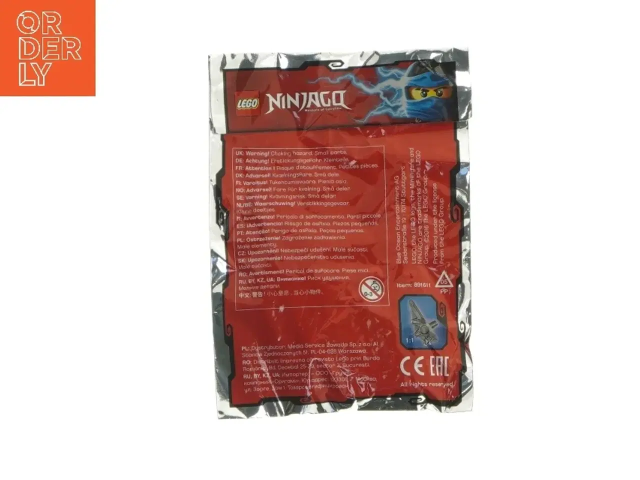 Billede 2 - LEGO Ninjago Limited Edition Cole minifigur fra Lego (str. 14x10 cm)