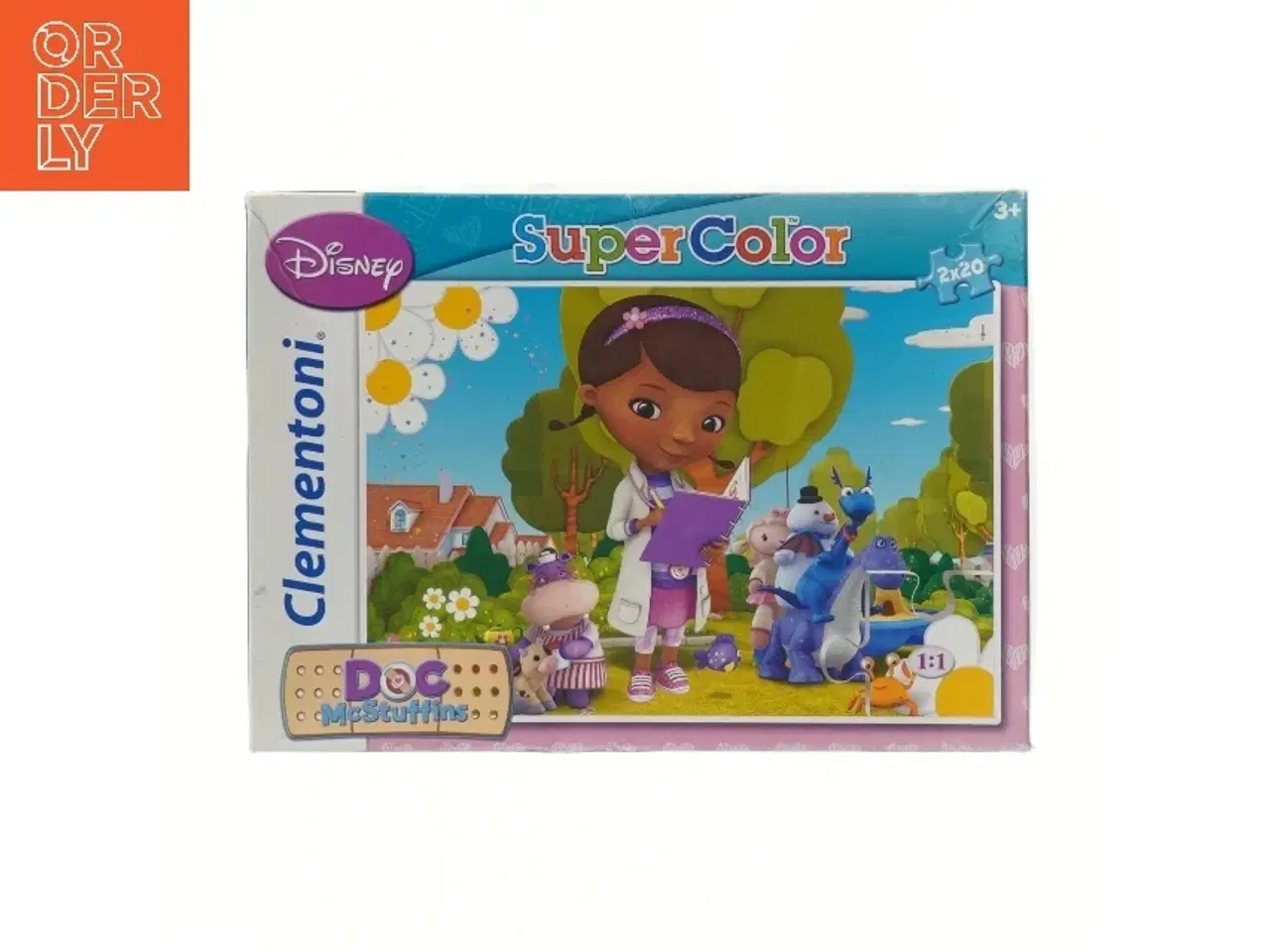 Billede 1 - Disney Doc McStuffins puslespil fra Disney, Clementoni (str. 3x28x20 cm)