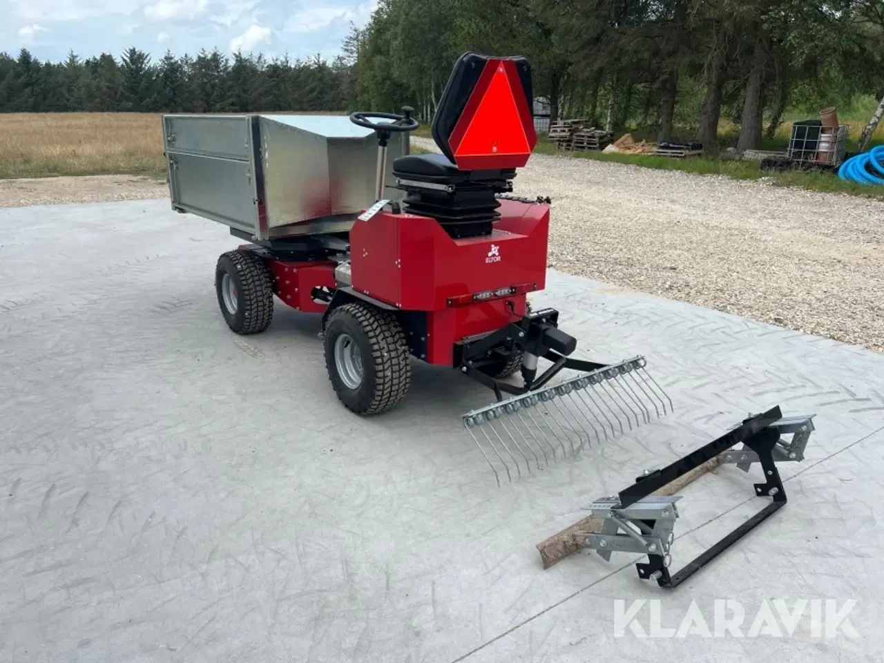 Billede 4 - Elektrisk Multi truck Eltor Sharpturn med lad