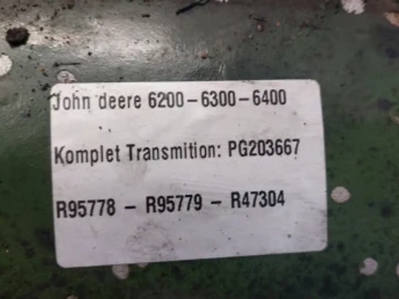Billede 17 - John Deere 6200 Transmission PG203667