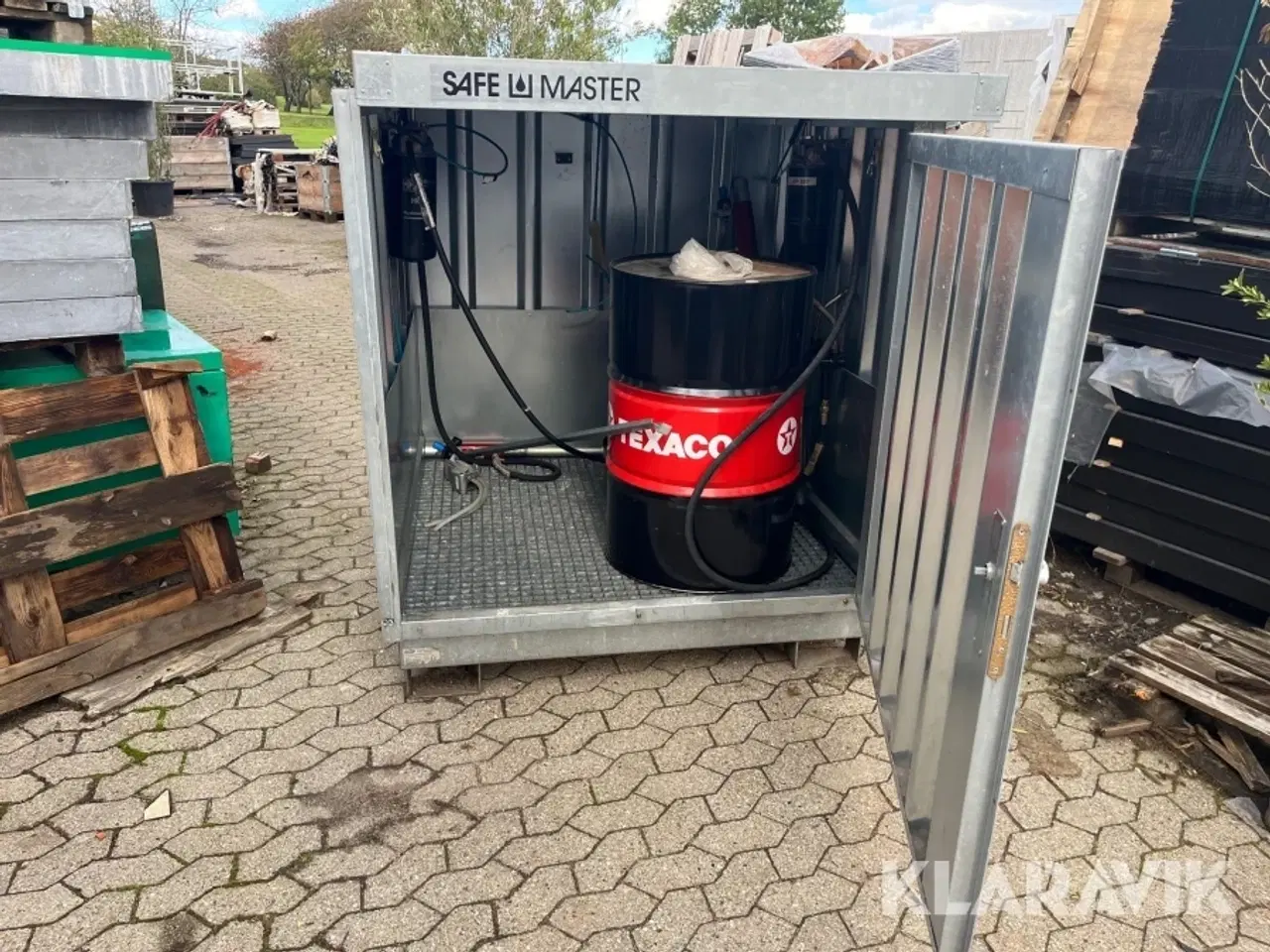 Billede 1 - Container beholder med oliepumpe