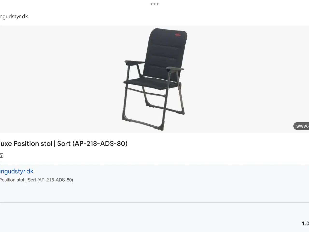 Billede 7 - Camping bord og 2 stole