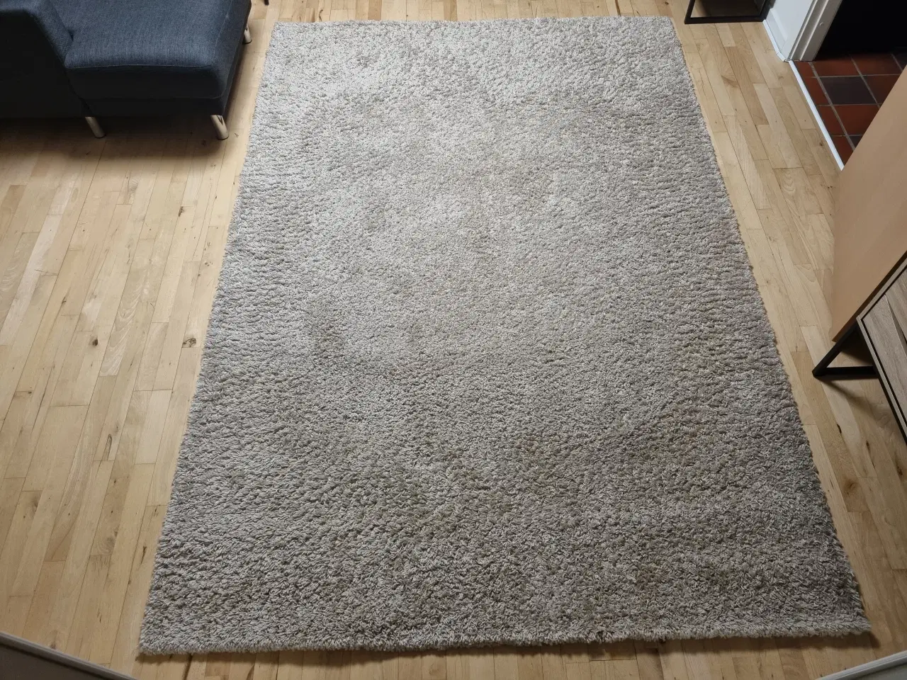 Billede 1 - Tæppe vævet 200 x 290 cm beige