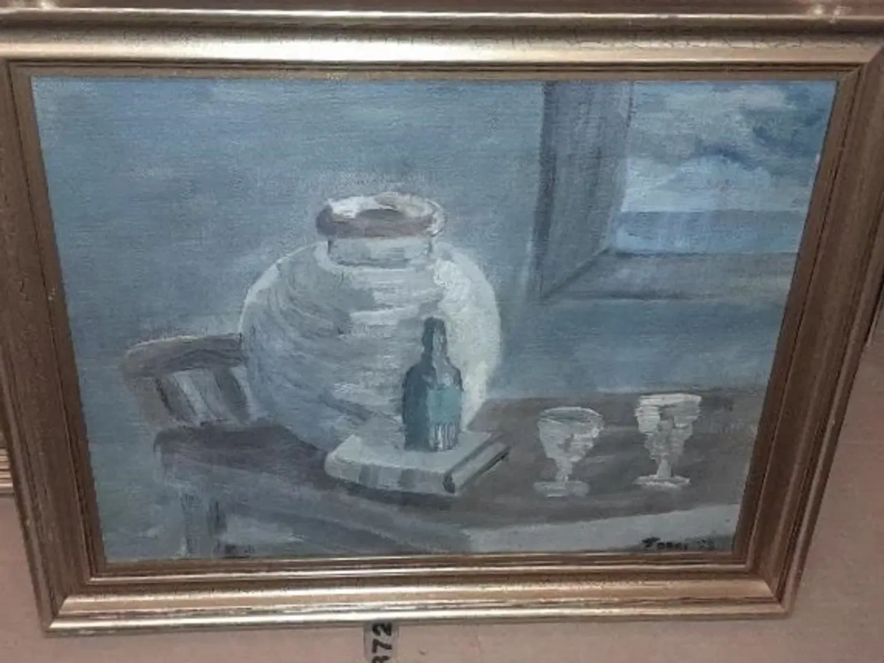 Billede 1 - Maleri med ramme