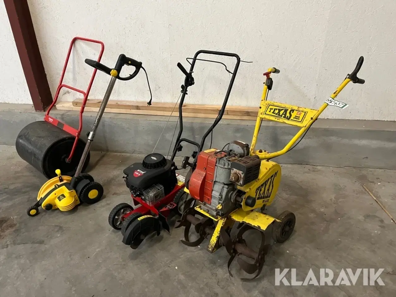 Billede 1 - Lot - Fræser, kantklippere og havetromle