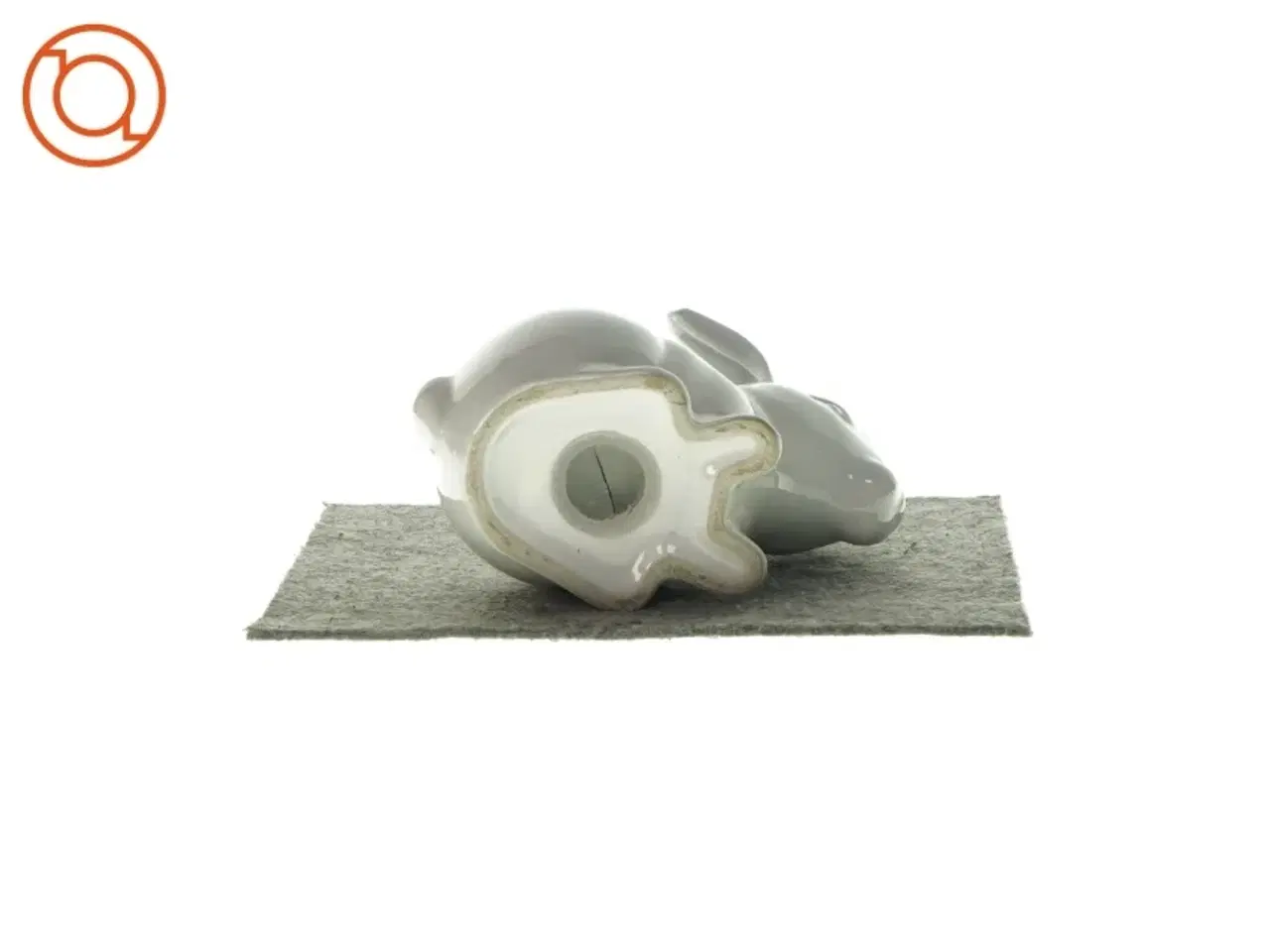 Billede 5 - Kanin-sparegris i porcelæn (str. LBH:17x7,5x15cm)