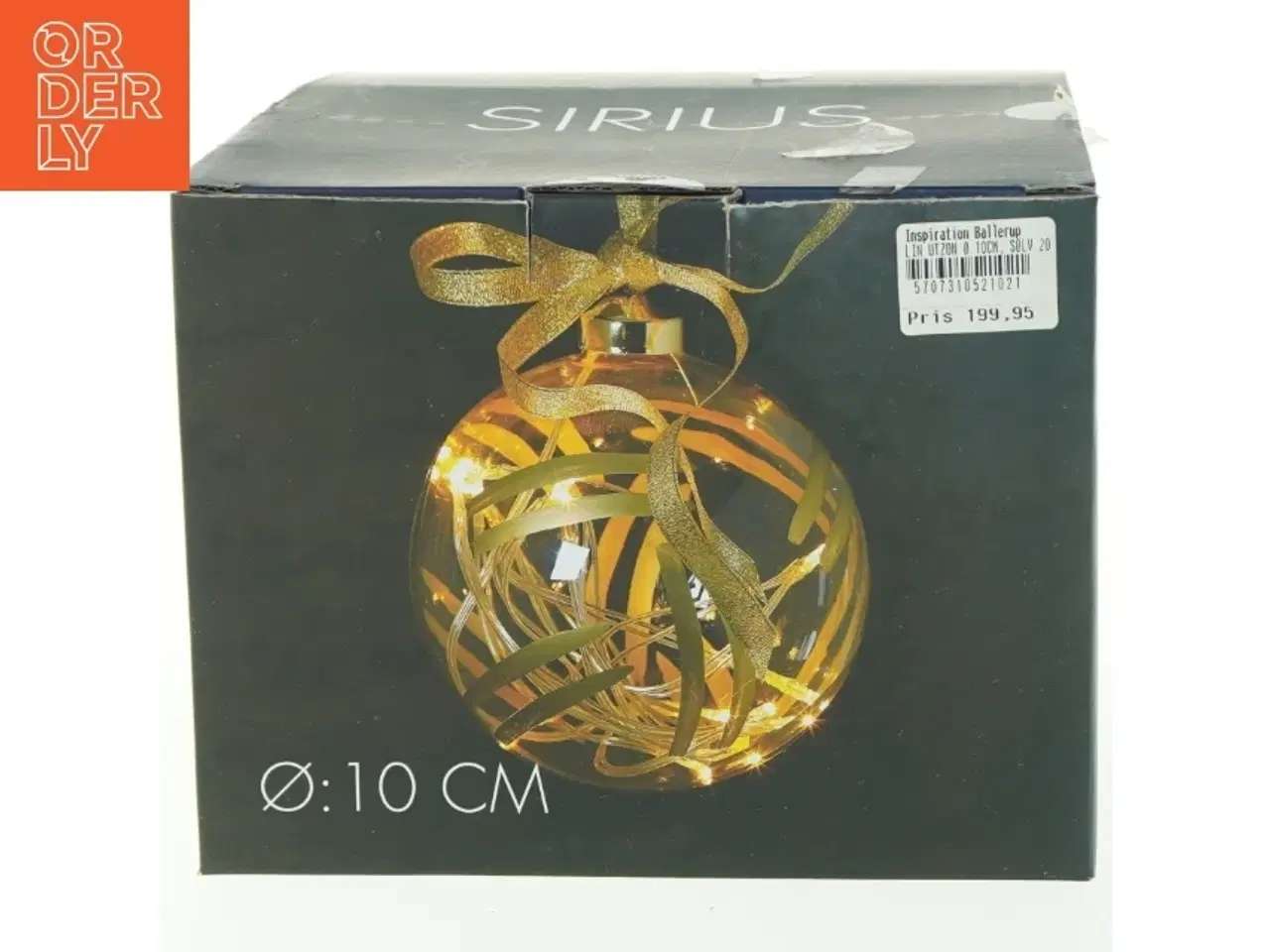 Billede 1 - Dekorativ lyskugle fra Sirius fra Sirius (str. Ø 10 cm)