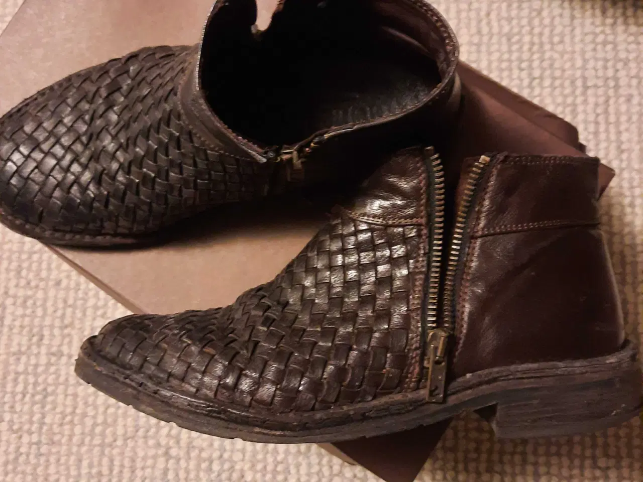 Billede 3 - Støvler korte mørke brune