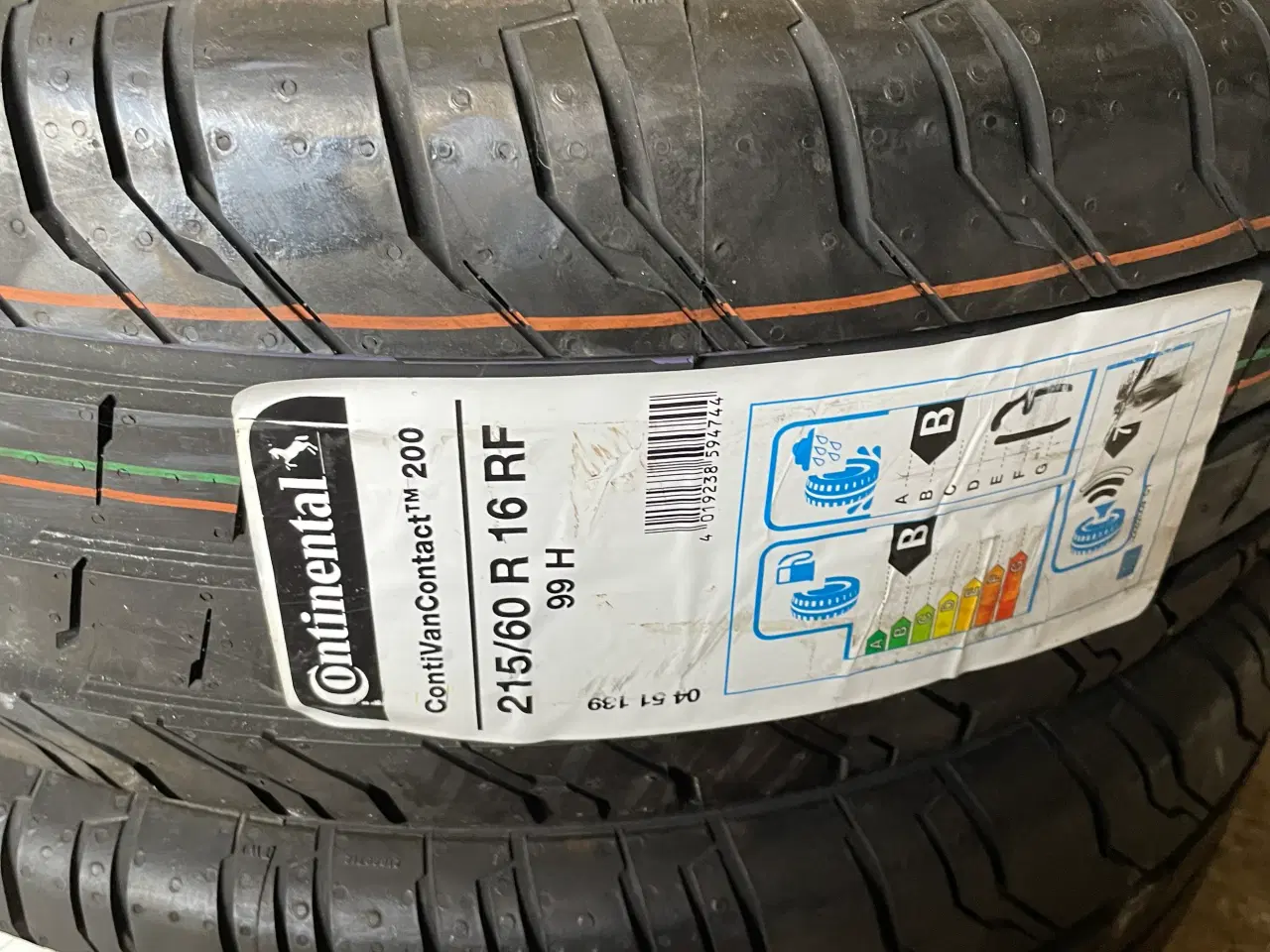 Billede 1 - 16 Continental 215/60r16 van Ref.S1D sommer