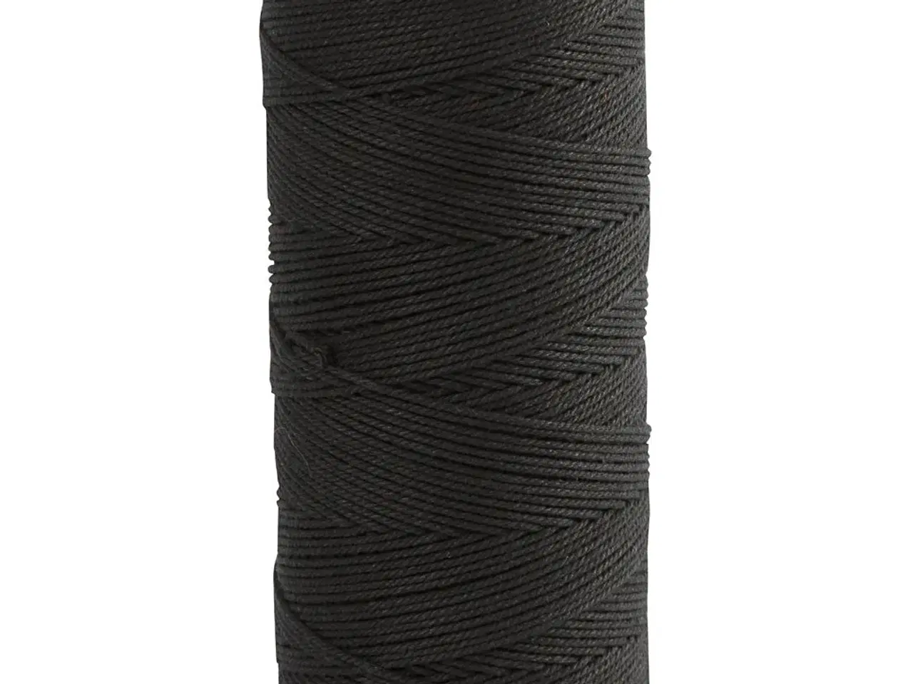 Billede 1 - Knyttegarn, L: 315 M, tykkelse 1 mm, Tynd kvalitet 12/12, sort, 220g/ 1 ngl.
