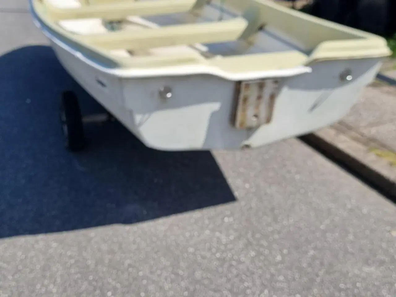 Billede 10 - Saga7 jolle med ophalervogn og motor