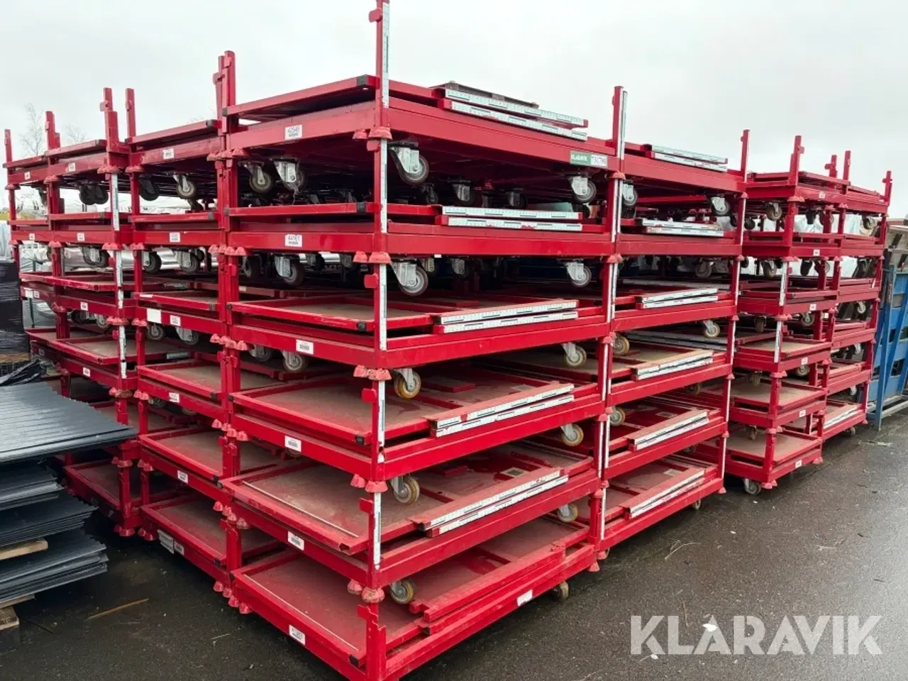 Billede 2 - Stabelbare rullevogne 40 styk