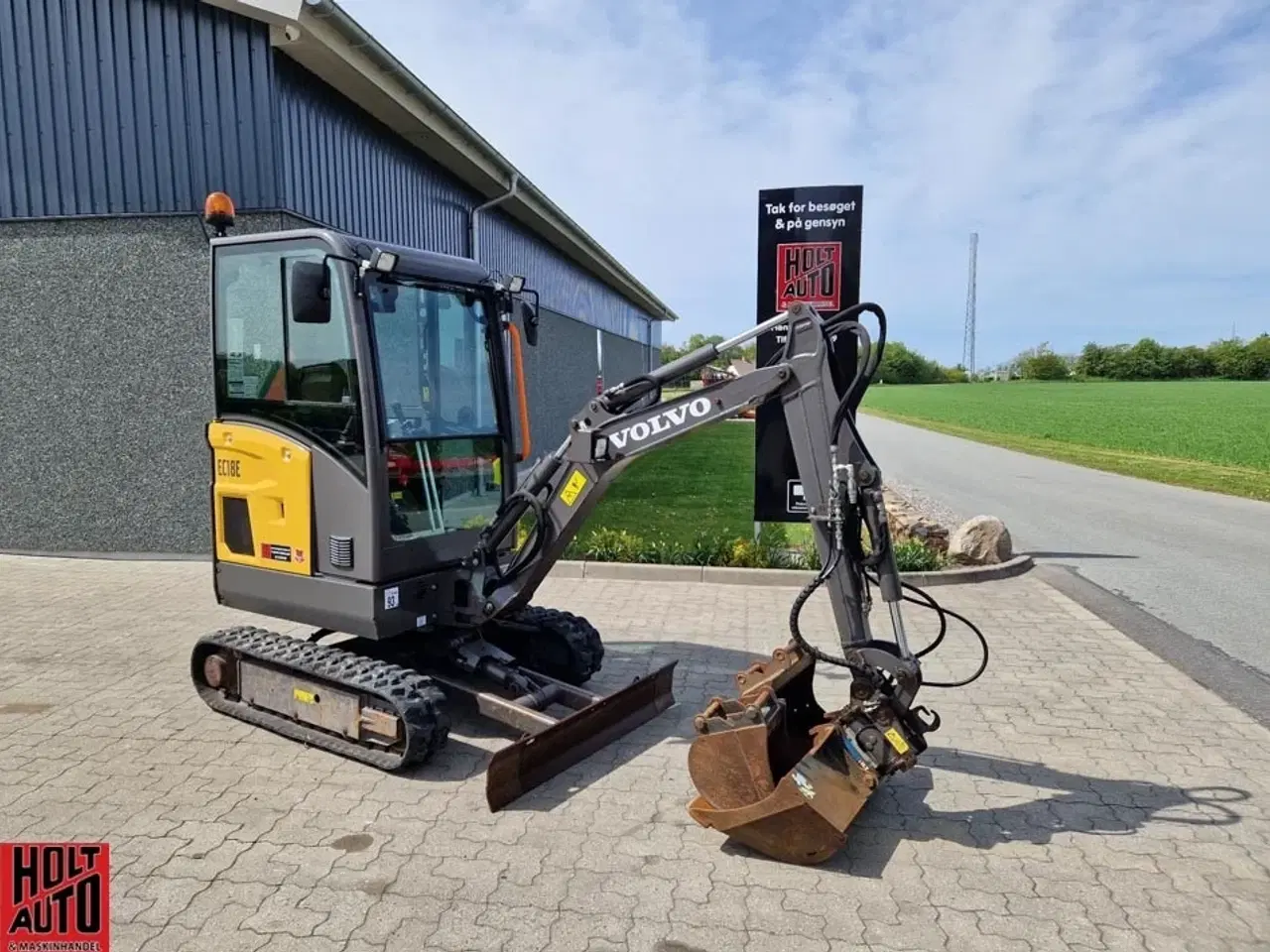Billede 1 - Volvo EC18E m. Compact tilt