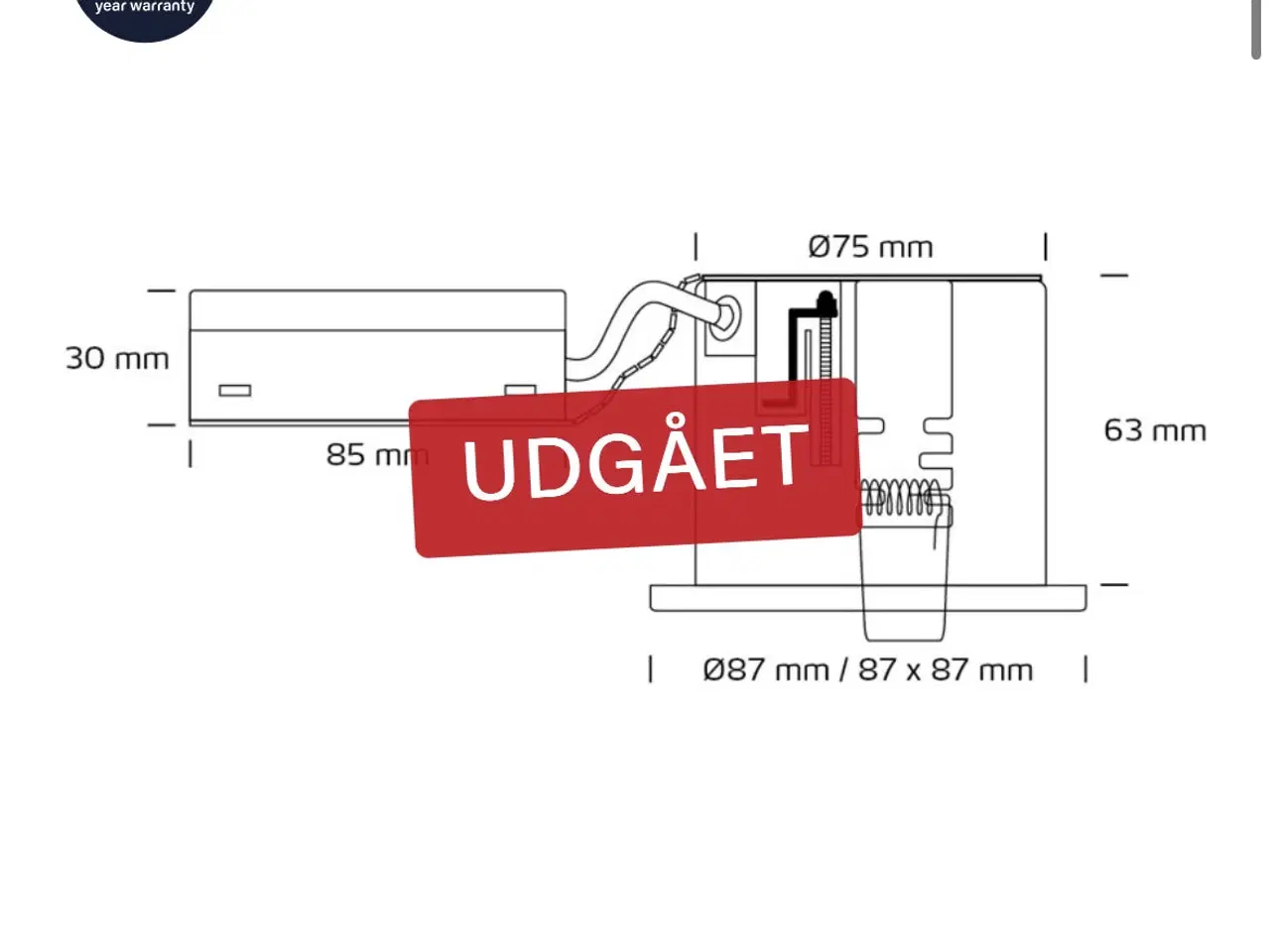 Billede 2 - Led nordtronic uni install 1221