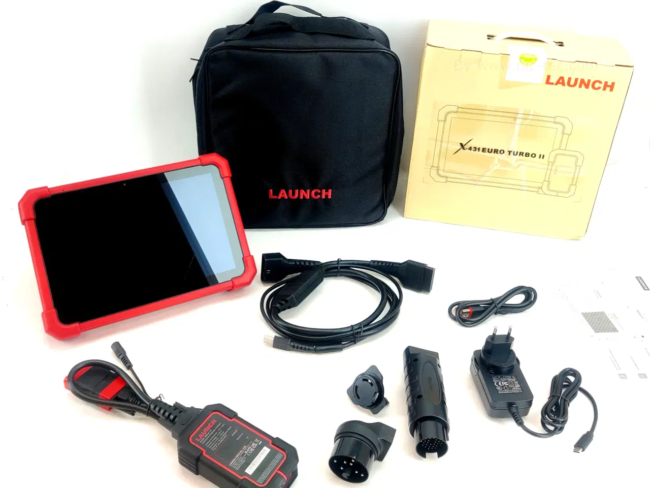 Billede 4 - EURO TURBO II PRO 10″ Tablet 2 års updates & haynes elekt Orig Euro Version.